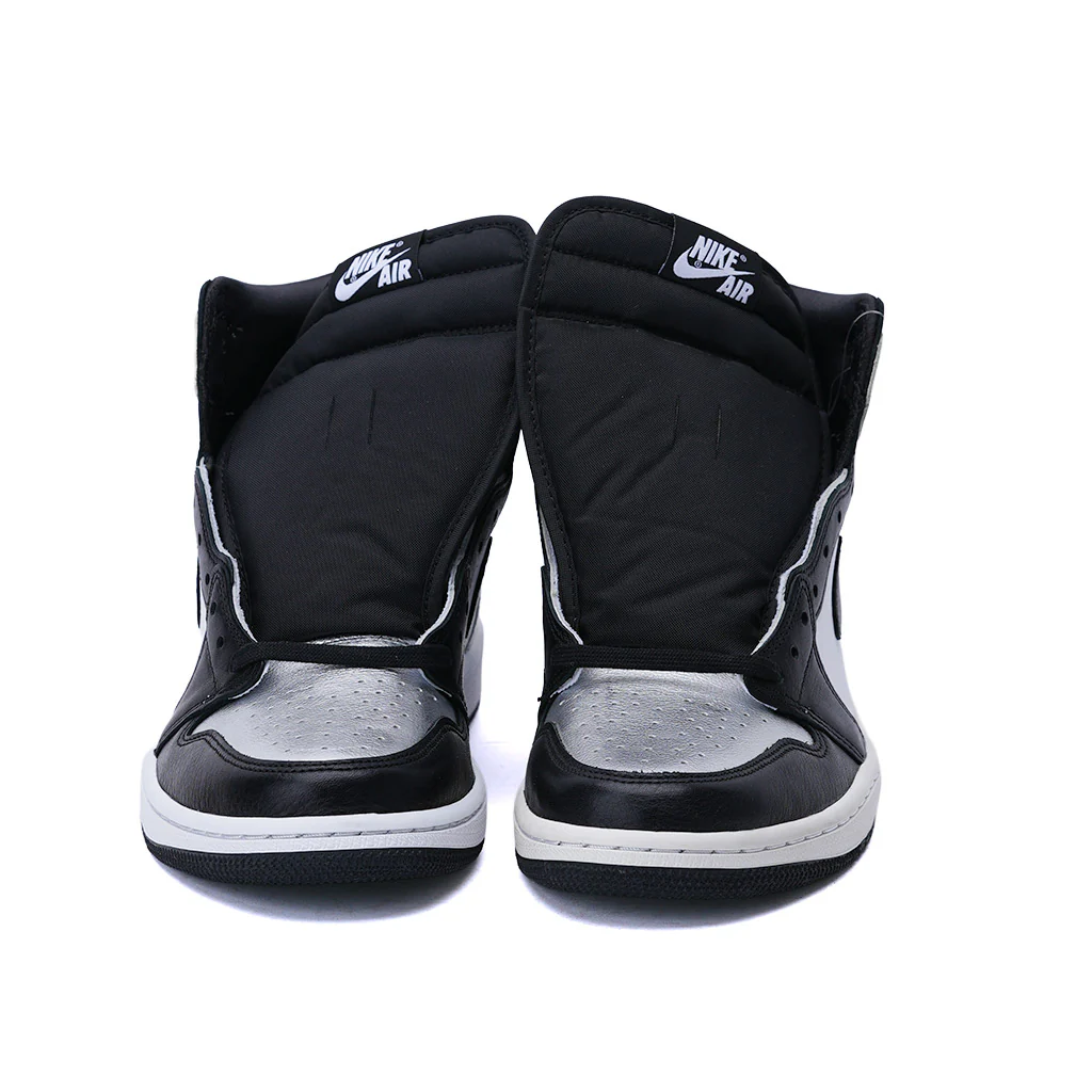 Nike Air Jordan 1 High Silver Toe Size 10 w New - Image 3