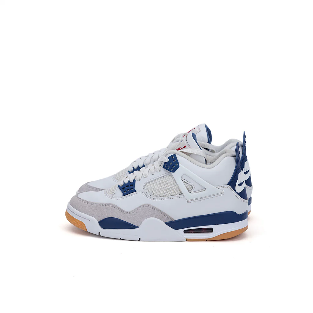 Nike Air Jordan 4 SB Navy Blue Size 9 Used - Image 2