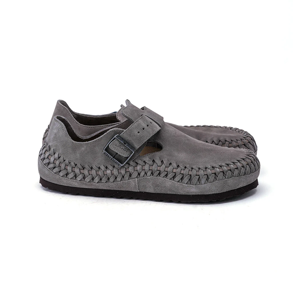 Birkenstock Kith London Braided Moon Rock Size 44 New