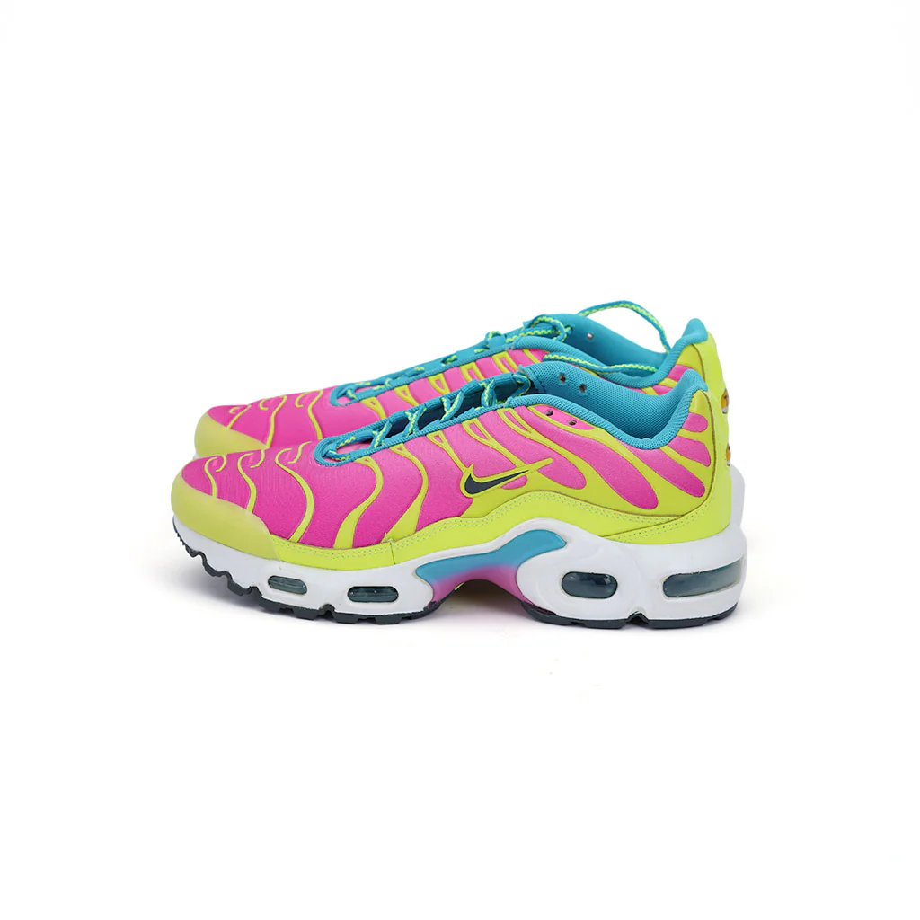 Nike Air Max Plus Volt pink Size 4.5 Used - Image 3