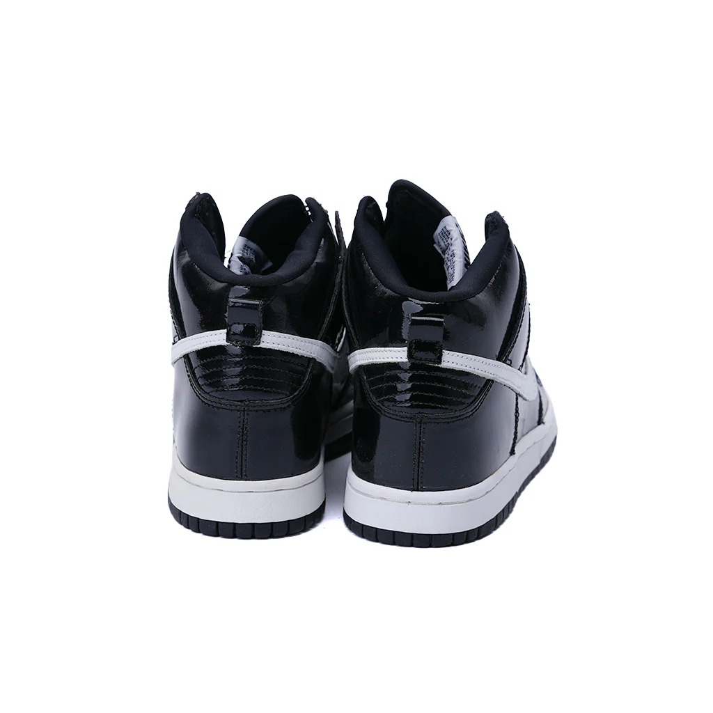 Nike Dunk High Black Patent Size 8 New - Image 4
