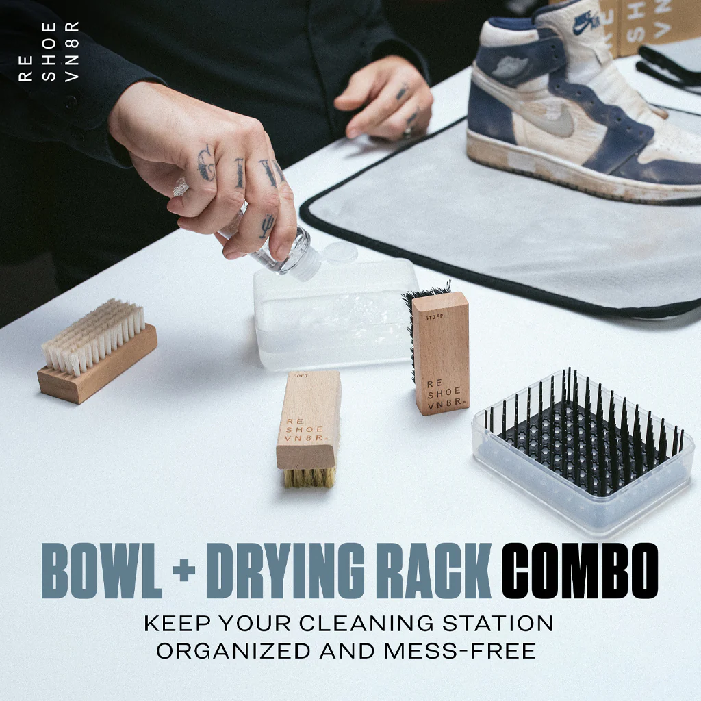 SHOE CARE 3 BRUSH SET + BOWL COMBO - Image 13