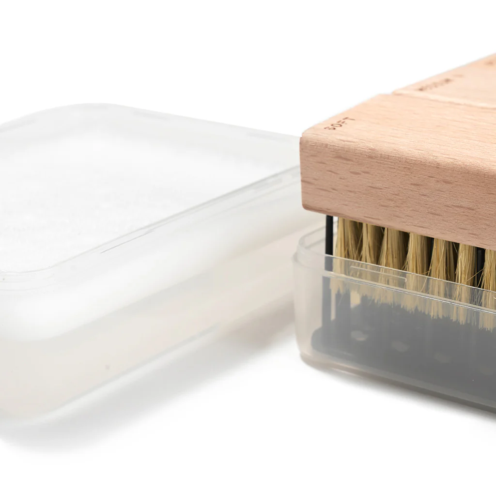 SHOE CARE 3 BRUSH SET + BOWL COMBO - Image 6