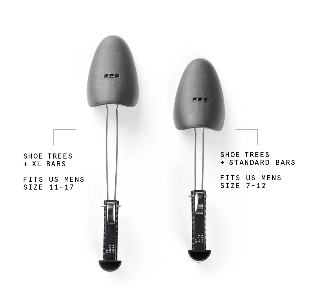 2 PAIRS OF ADJUSTABLE SHOE TREES - Image 3